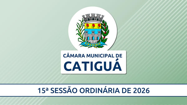 15ª Sessão Ordinária de 2026