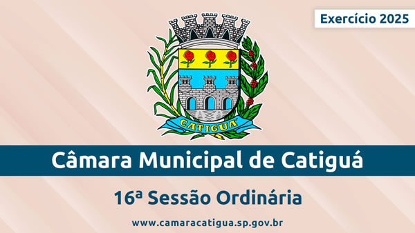 16ª Sessão Ordinária de 2025
