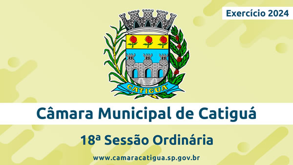 18ª Sessão Ordinária de 2024