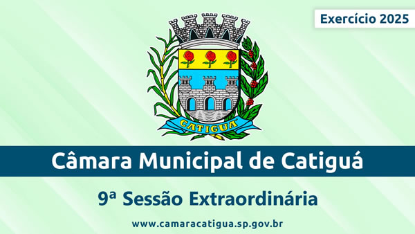 9ª Sessão Extraordinária de 2025