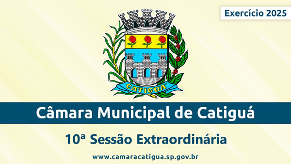 10ª Sessão Extraordinária de 2025
